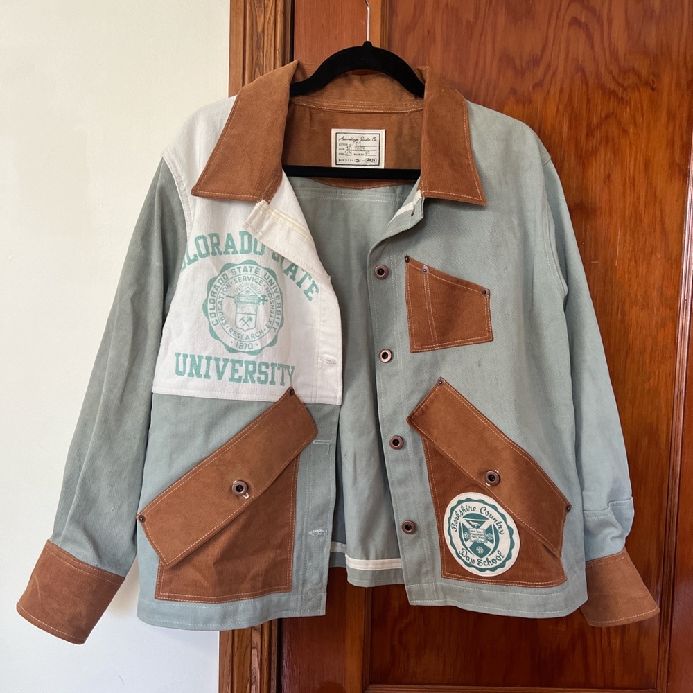 Colorado State University Patchwork Jacket - image 1